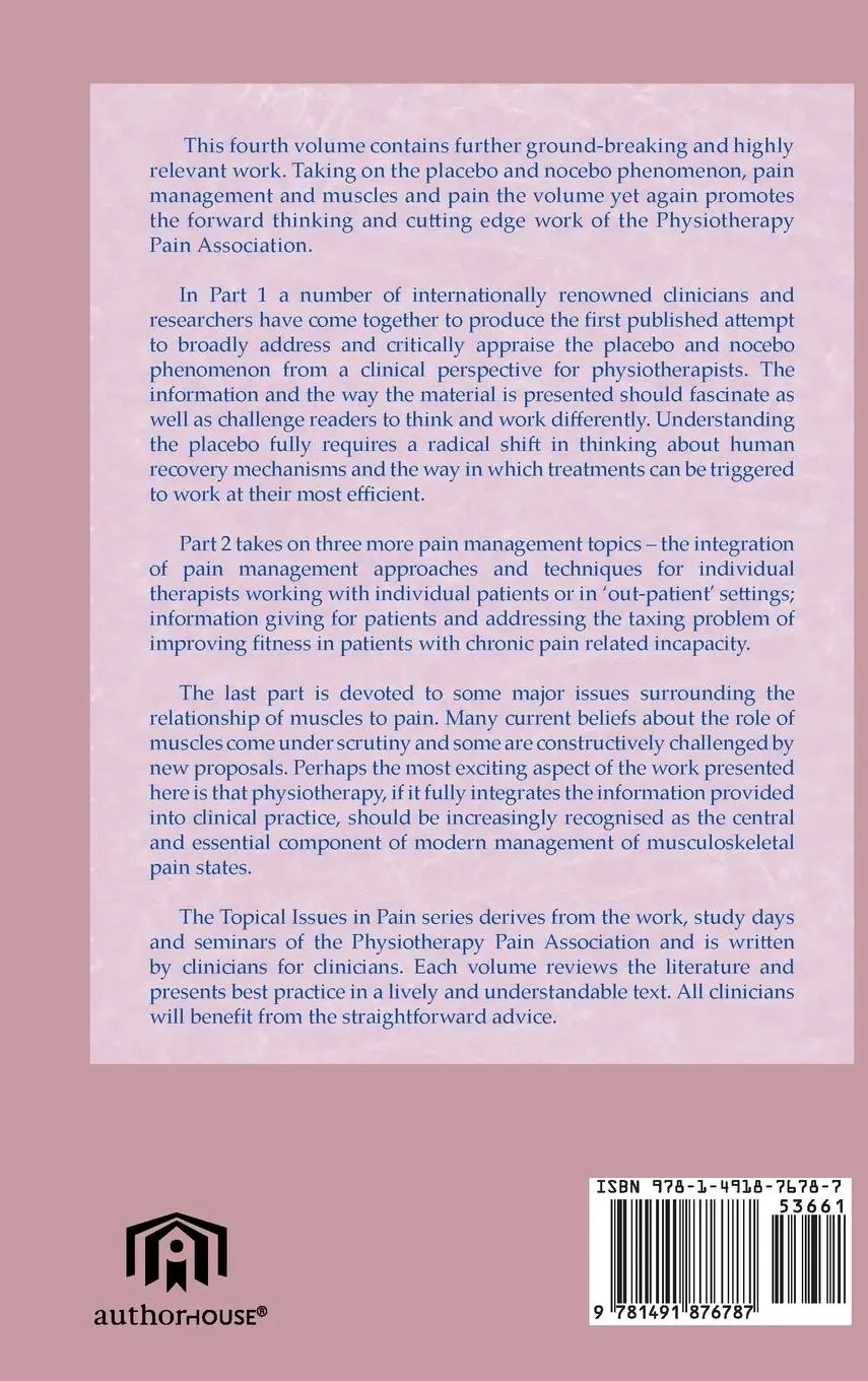 Rückseite: 9781491876787 | Topical Issues in Pain 4 | Louis Gifford | Buch | Englisch | 2013