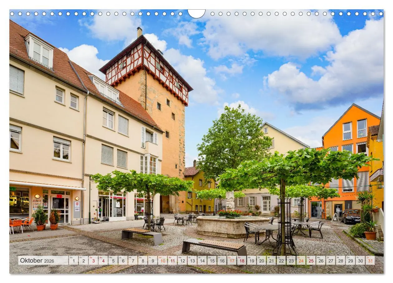 Bild: 9783457636787 | Reutlingen Impressionen (Wandkalender 2026 DIN A3 quer), CALVENDO...