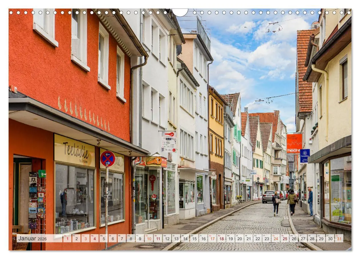 Bild: 9783457636787 | Reutlingen Impressionen (Wandkalender 2026 DIN A3 quer), CALVENDO...