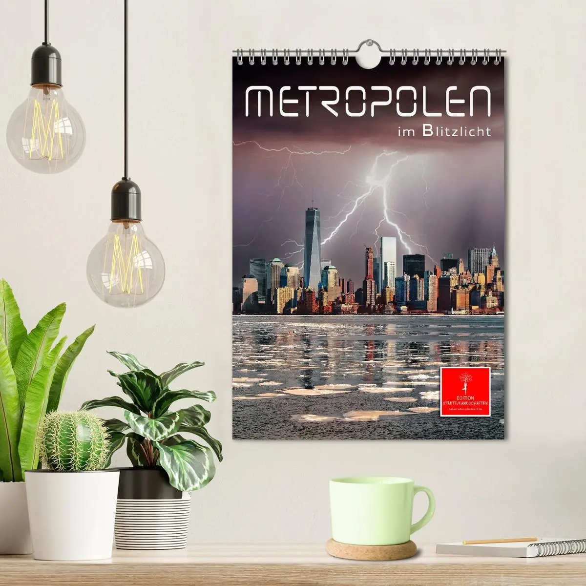 Bild: 9783516346787 | Metropolen im Blitzlicht (Wandkalender 2026 DIN A4 hoch), CALVENDO...