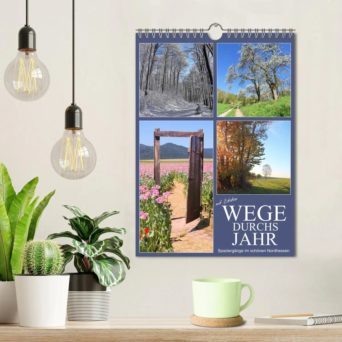 Bild: 9783516416787 | Wege durchs Jahr - Spaziergänge im schönen Nordhessen (Wandkalender...