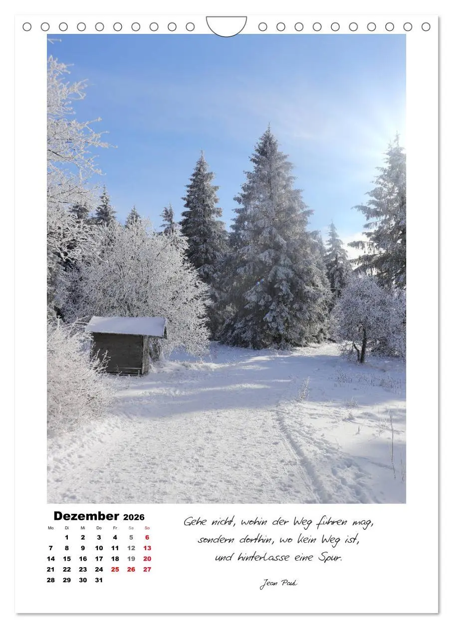 Bild: 9783516416787 | Wege durchs Jahr - Spaziergänge im schönen Nordhessen (Wandkalender...
