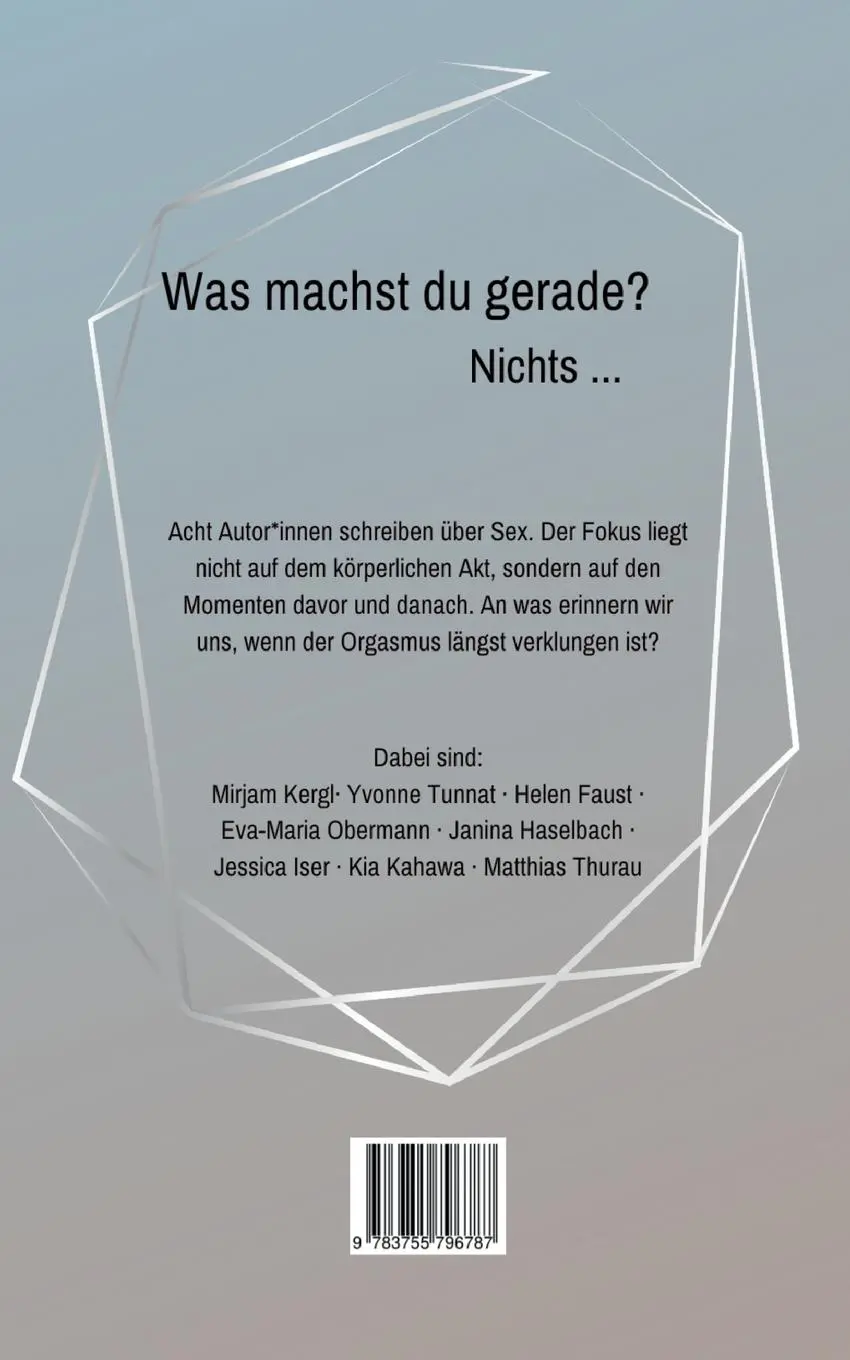 Rückseite: 9783755796787 | darum | Magret Kindermann | Taschenbuch | Anthologie-Triilogie | 80 S.