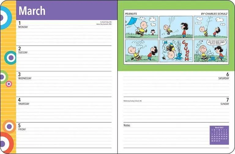 Bild: 9798881606787 | Peanuts Diary - Peanuts Terminkalender 2027 | McMeel Andrews | 112 S.