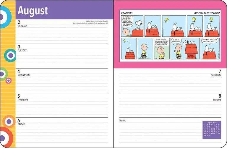 Bild: 9798881606787 | Peanuts Diary - Peanuts Terminkalender 2027 | McMeel Andrews | 112 S.