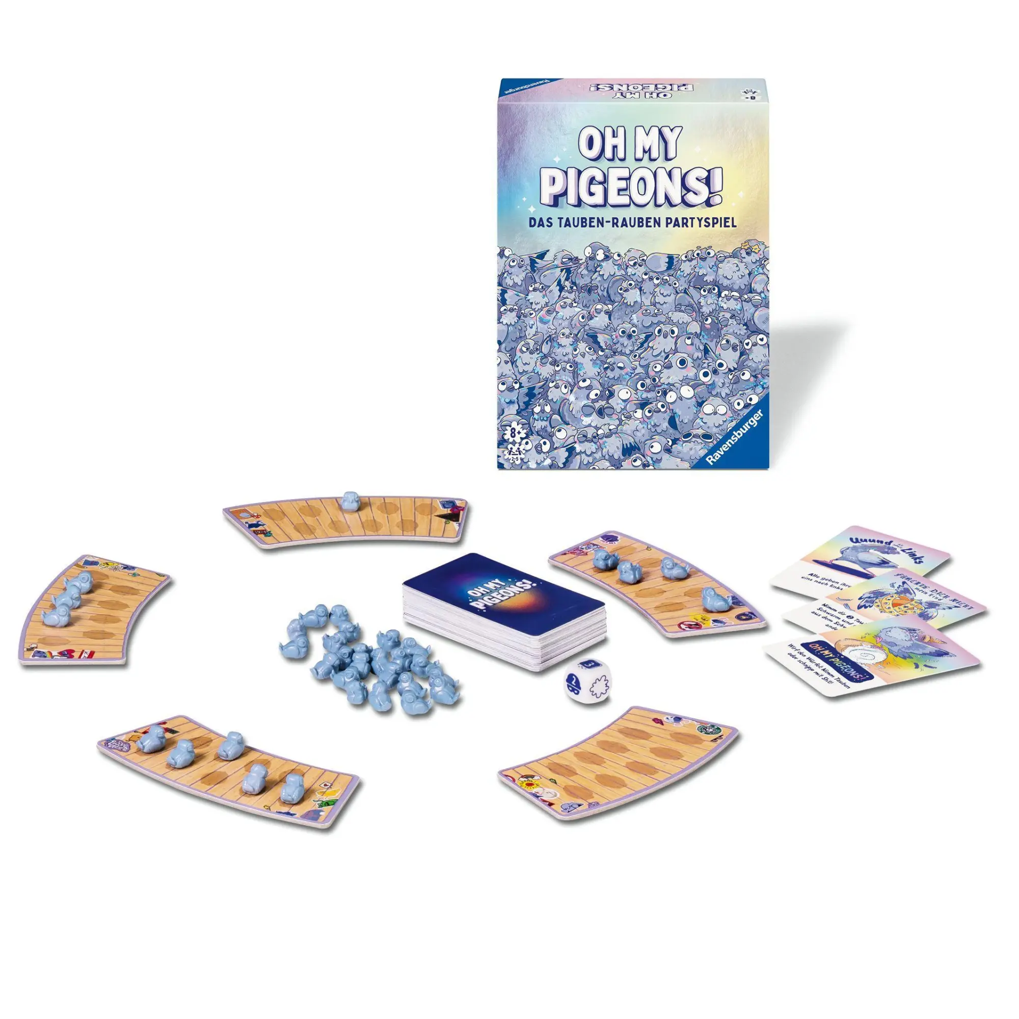 Bild: 4005556226887 | Oh my Pigeons! - Spiele für Erwachsene ab 8 Jahre | Spiel | Spiel