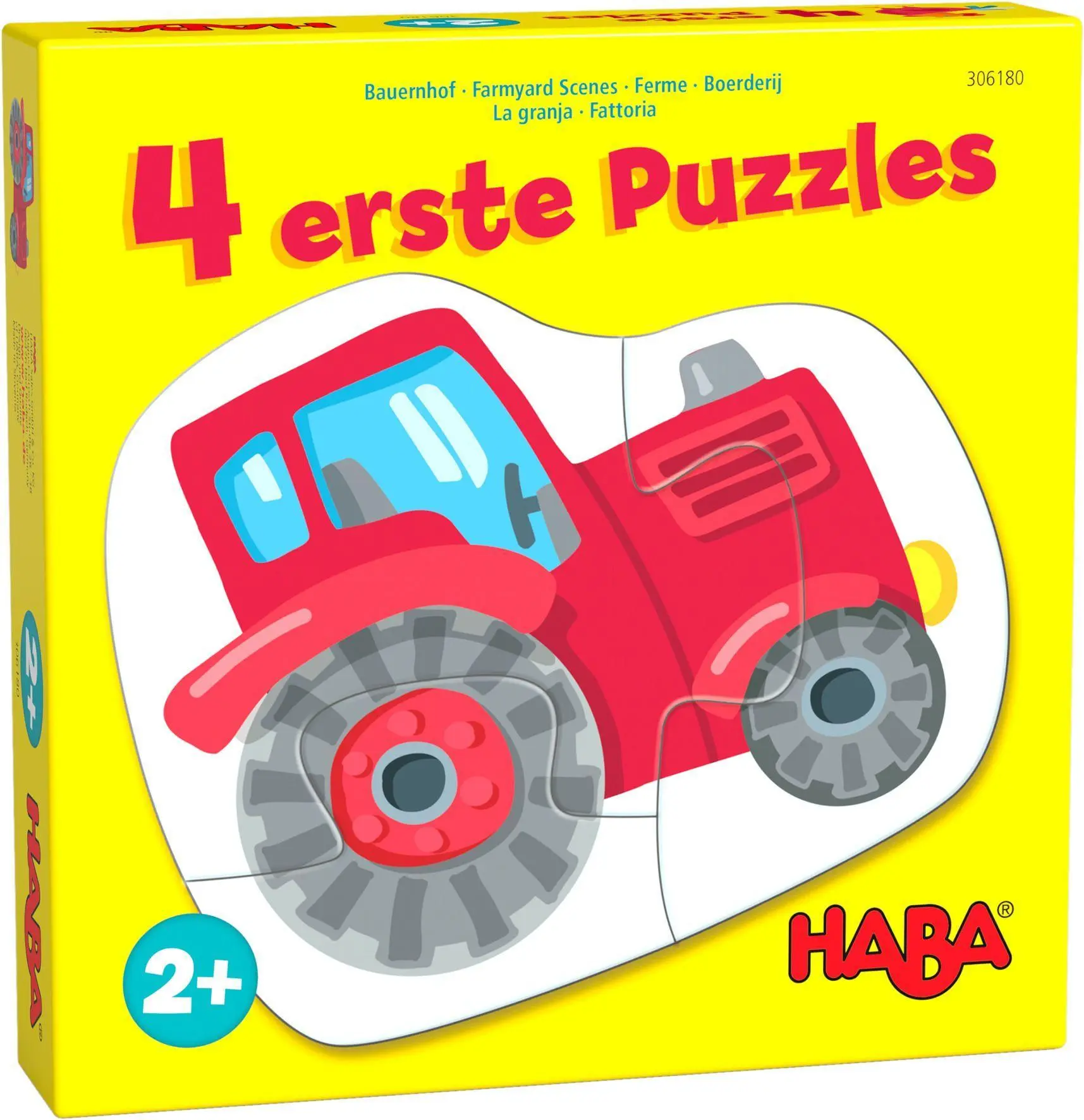 Cover: 4010168256887 | 4 erste Puzzles - Bauernhof | Spiel | 1306180001 | Deutsch | 2021