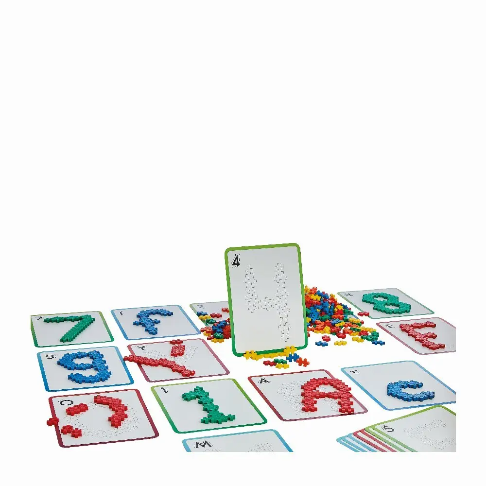 Bild: 5710409106887 | PLUS PLUS - 600 Kreativ Bausteine ABC &amp; 123 | 9603909 | 2022