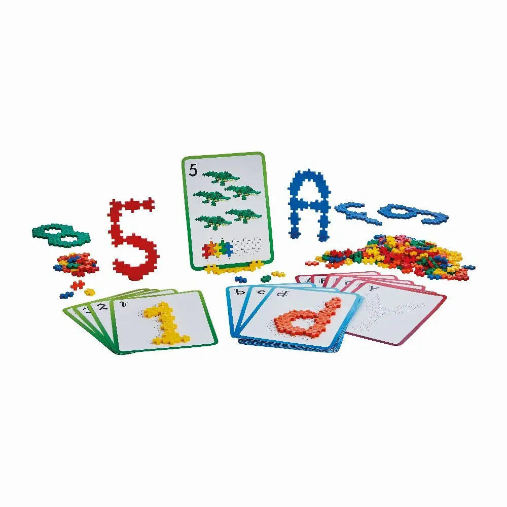 Bild: 5710409106887 | PLUS PLUS - 600 Kreativ Bausteine ABC &amp; 123 | 9603909 | 2022