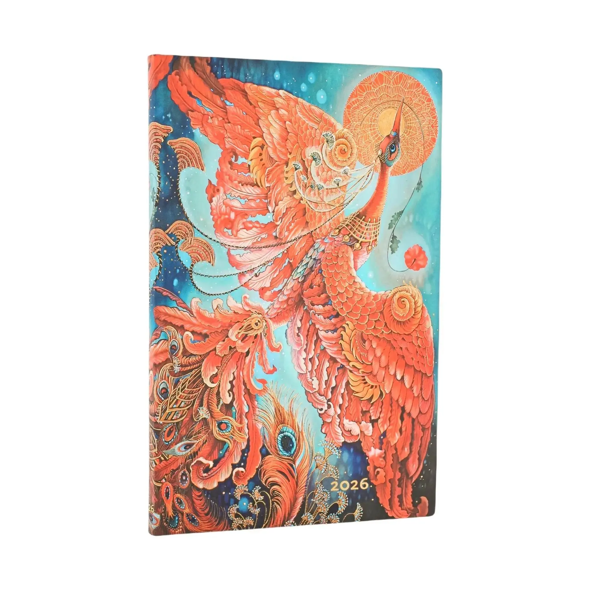 Cover: 9780349706887 | 12-Monatskalender. 2026 Feuervogel Maxi Horizontal | Paperblanks