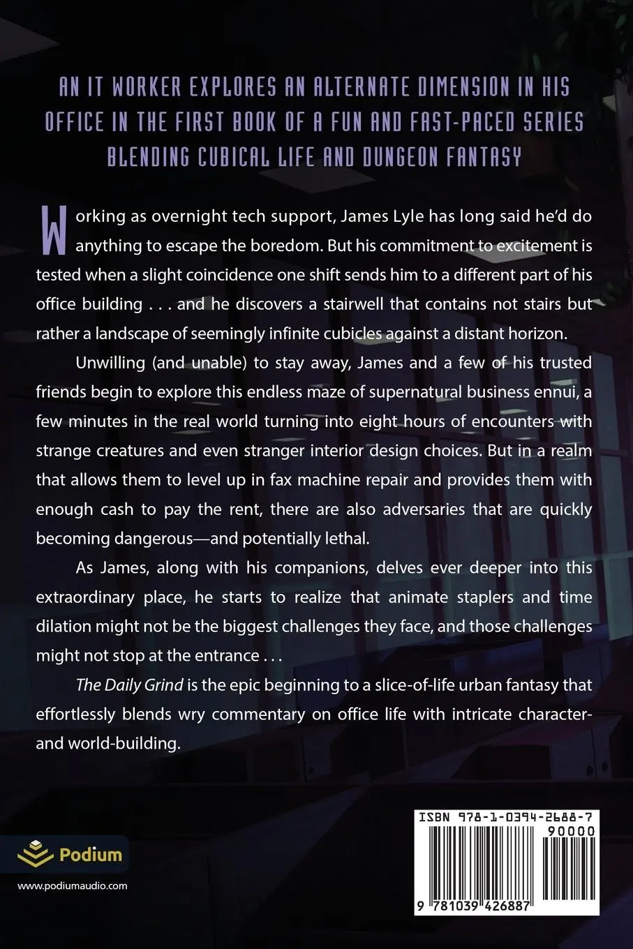 Rückseite: 9781039426887 | The Daily Grind | A Slice-of-Life LitRPG | Argus | Taschenbuch | 2023