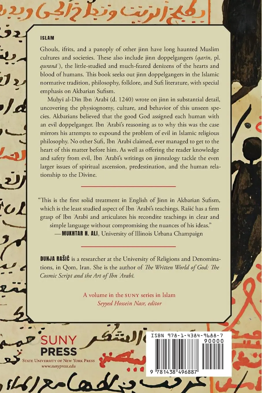 Rückseite: 9781438496887 | Bedeviled | Jinn Doppelgangers in Islam and Akbarian Sufism | Ra¿i¿