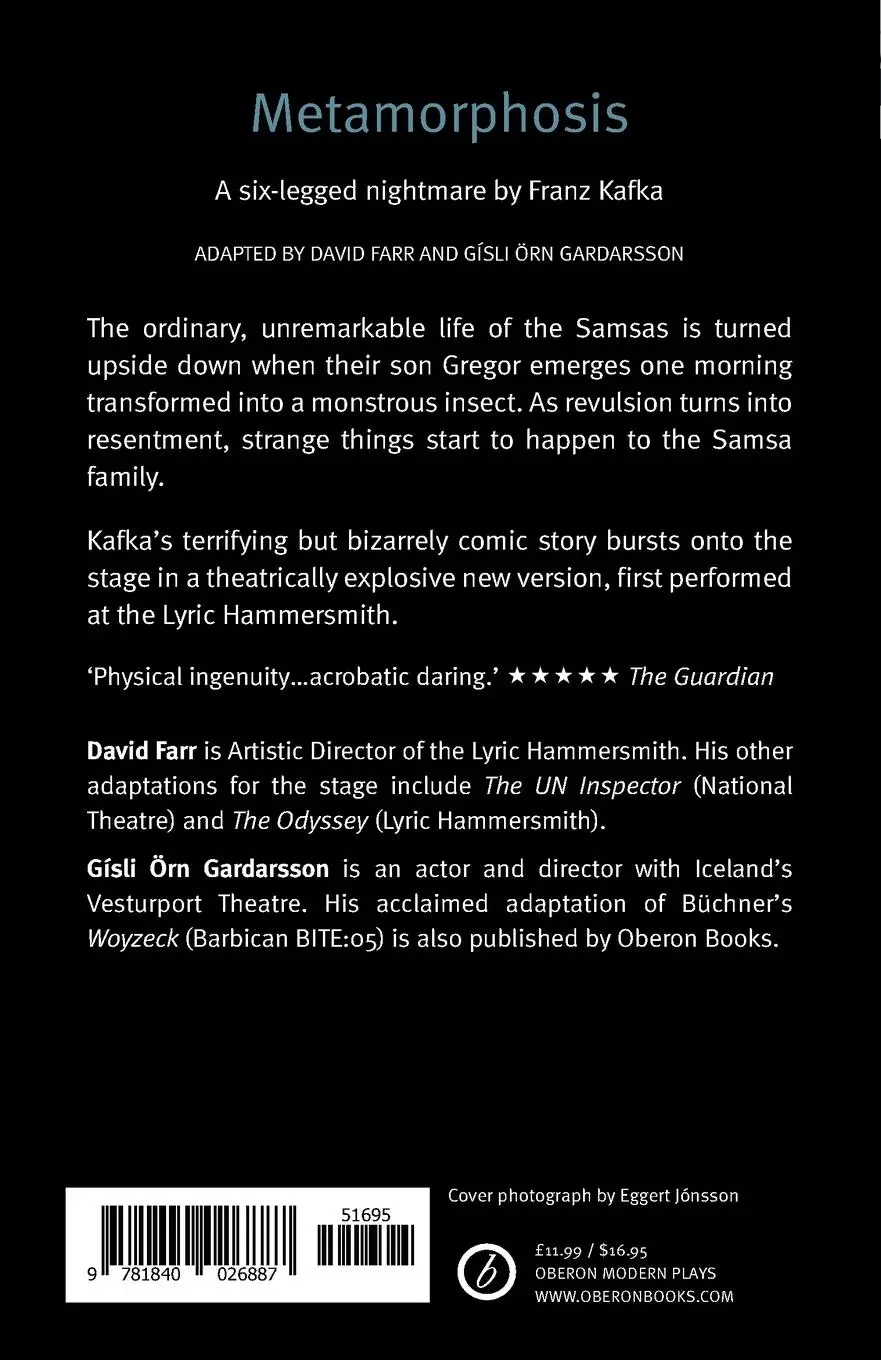 Rückseite: 9781840026887 | Metamorphosis | Franz Kafka | Taschenbuch | Kartoniert / Broschiert