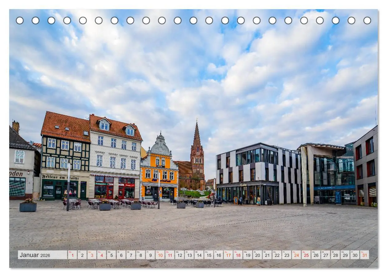 Bild: 9783457796887 | Eberswalde Impressionen (Tischkalender 2026 DIN A5 quer), CALVENDO...