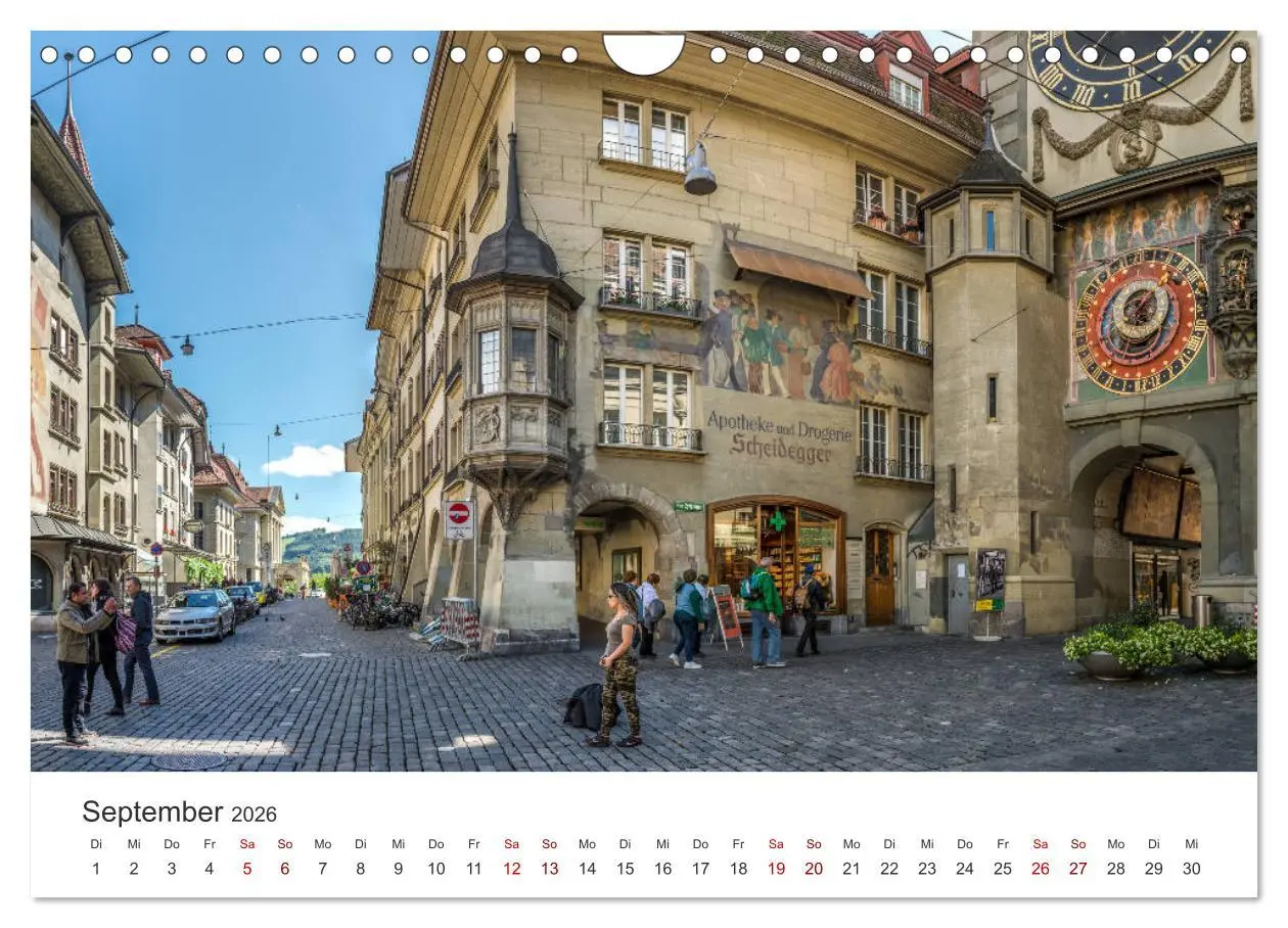 Bild: 9783457936887 | Schweiz - Die schönsten Städte (Wandkalender 2026 DIN A4 quer),...