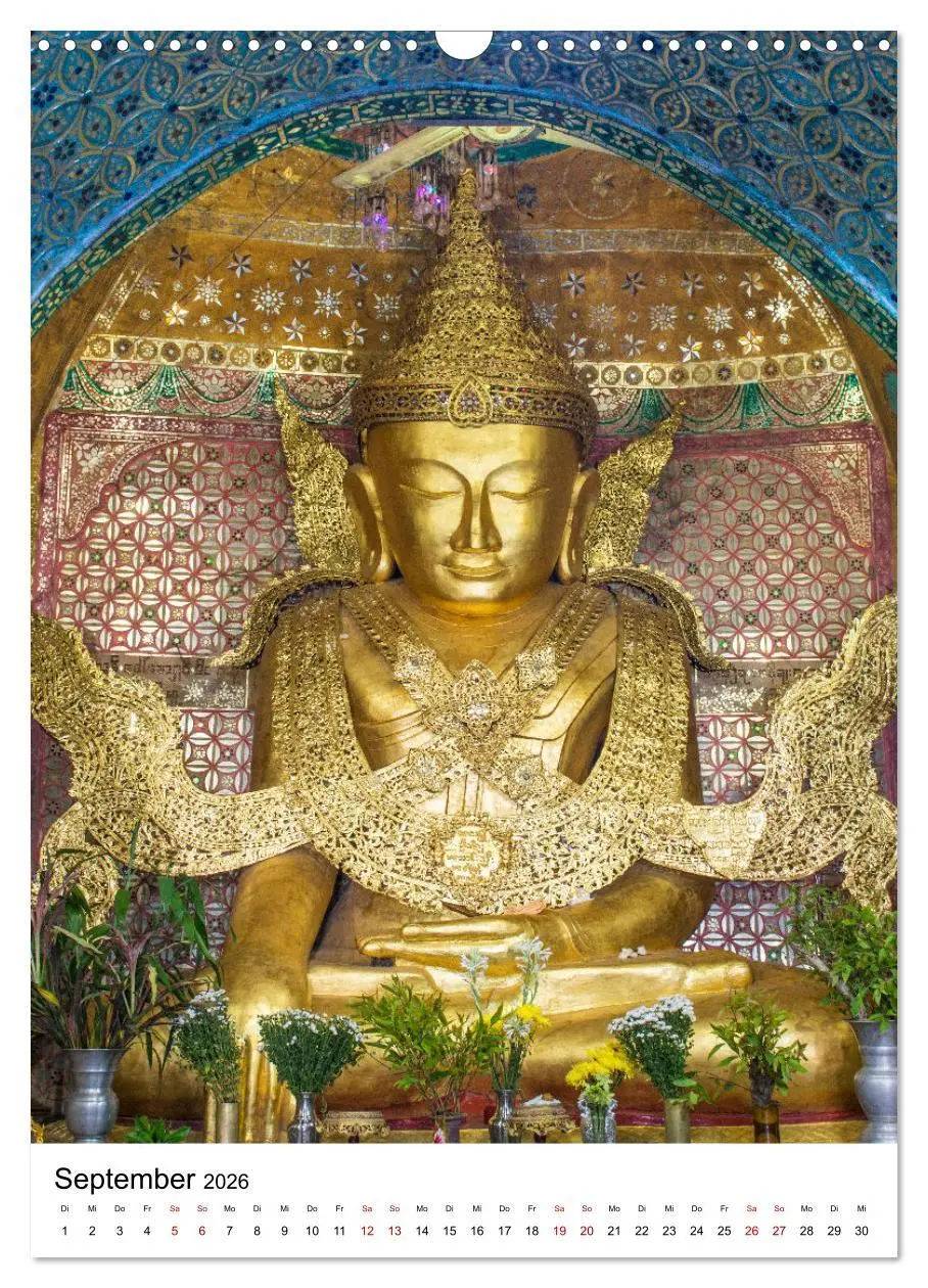 Bild: 9783516336887 | Buddhas im Glück (Wandkalender 2026 DIN A3 hoch), CALVENDO...