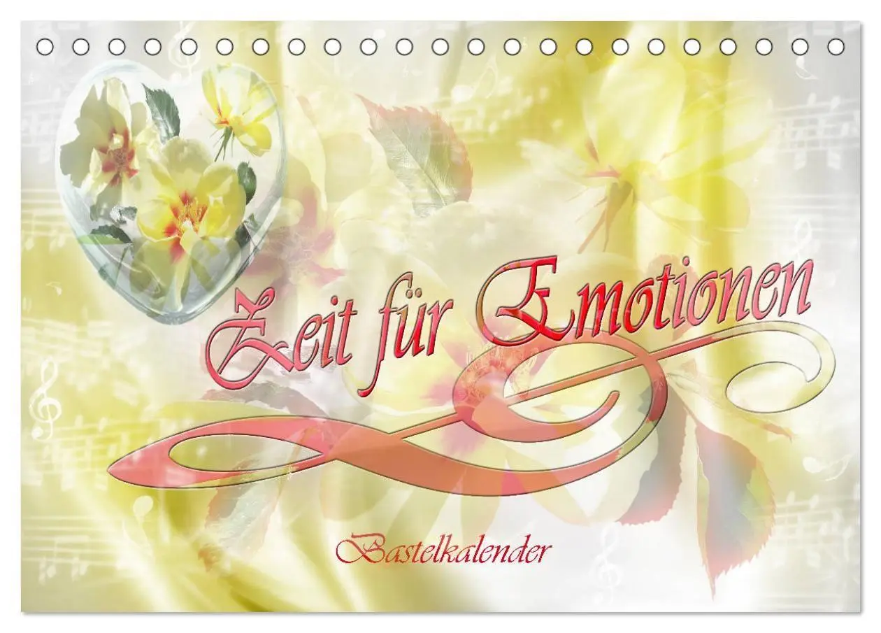 Cover: 9783569596887 | Zeit für Emotionen Bastelkalender (Tischkalender 2027 DIN A5 quer),...