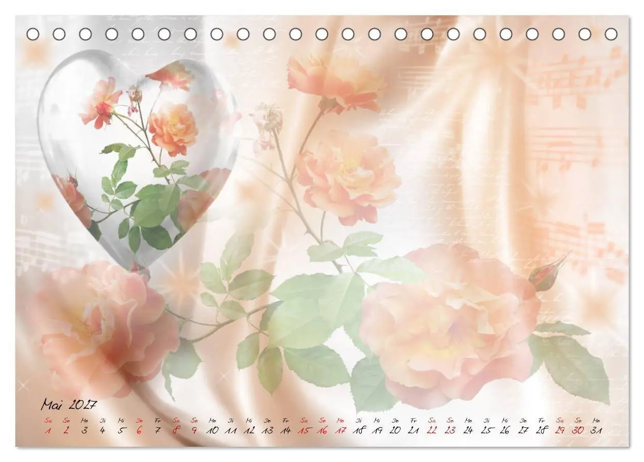 Bild: 9783569596887 | Zeit für Emotionen Bastelkalender (Tischkalender 2027 DIN A5 quer),...