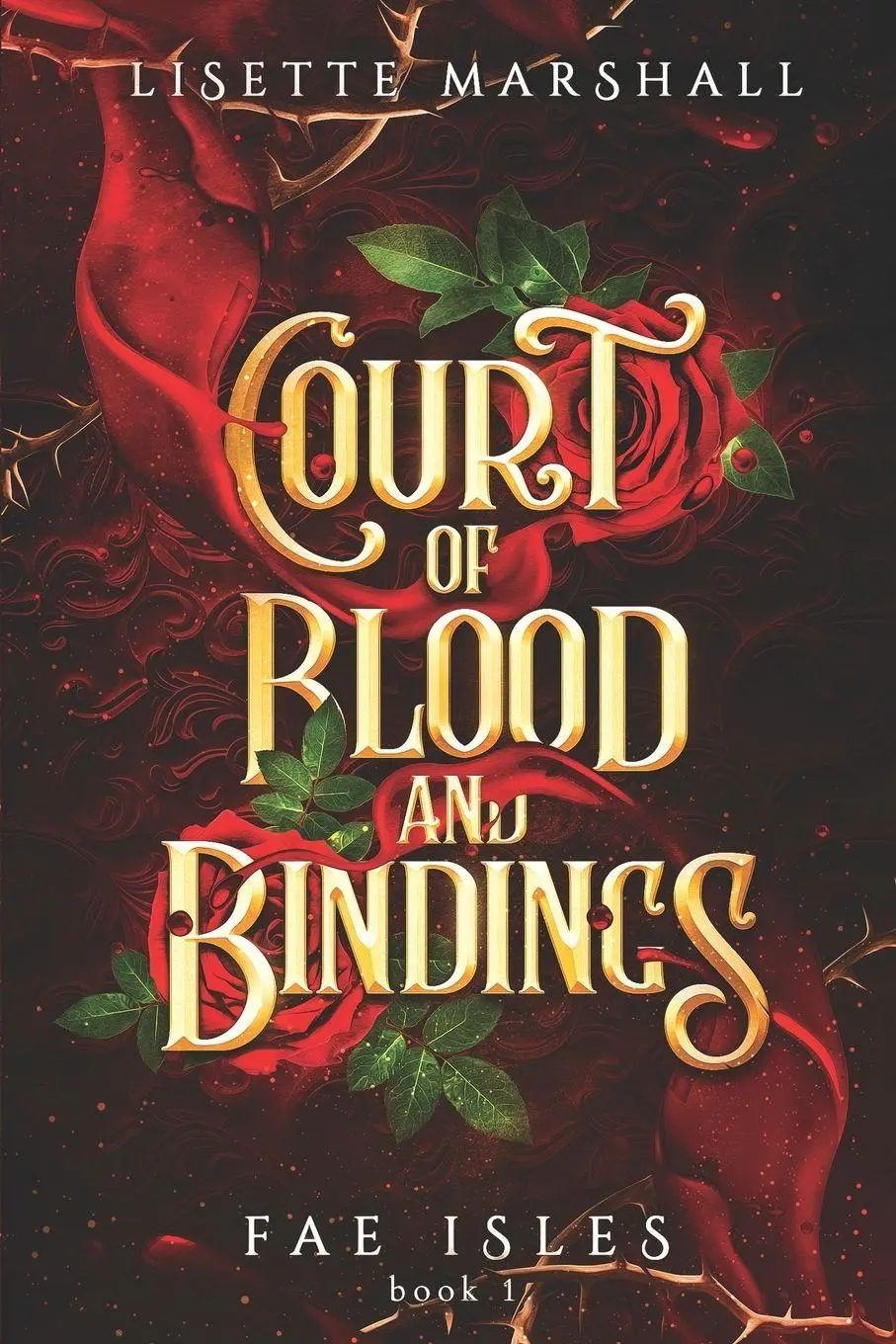 Cover: 9789083256887 | Court of Blood and Bindings | A Steamy Fae Fantasy Romance | Marshall