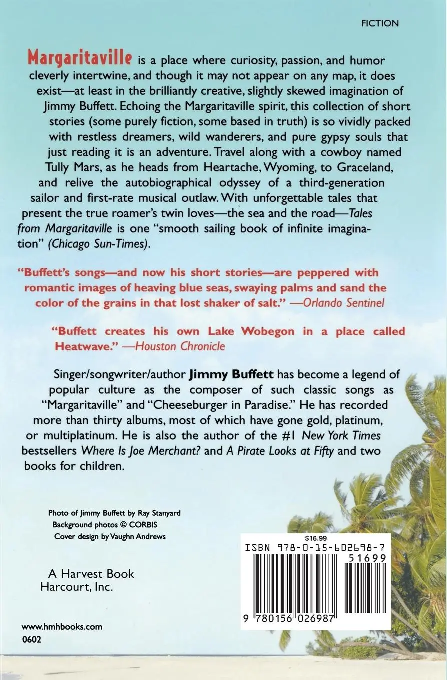 Rückseite: 9780156026987 | Tales from Margaritaville | Jimmy Buffett | Taschenbuch | Englisch