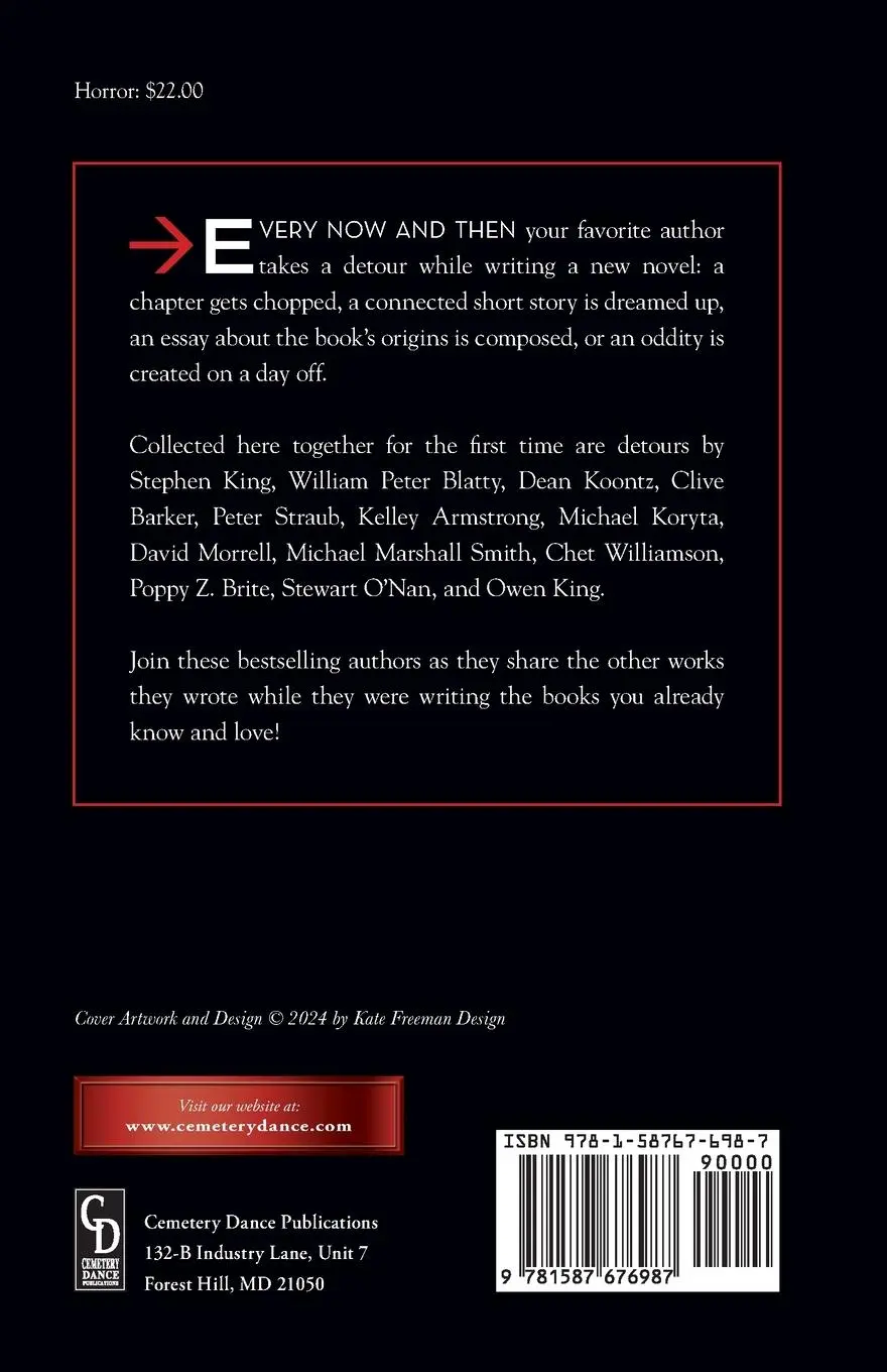 Rückseite: 9781587676987 | Detours | Brian James Freeman (u. a.) | Taschenbuch | Englisch | 2024