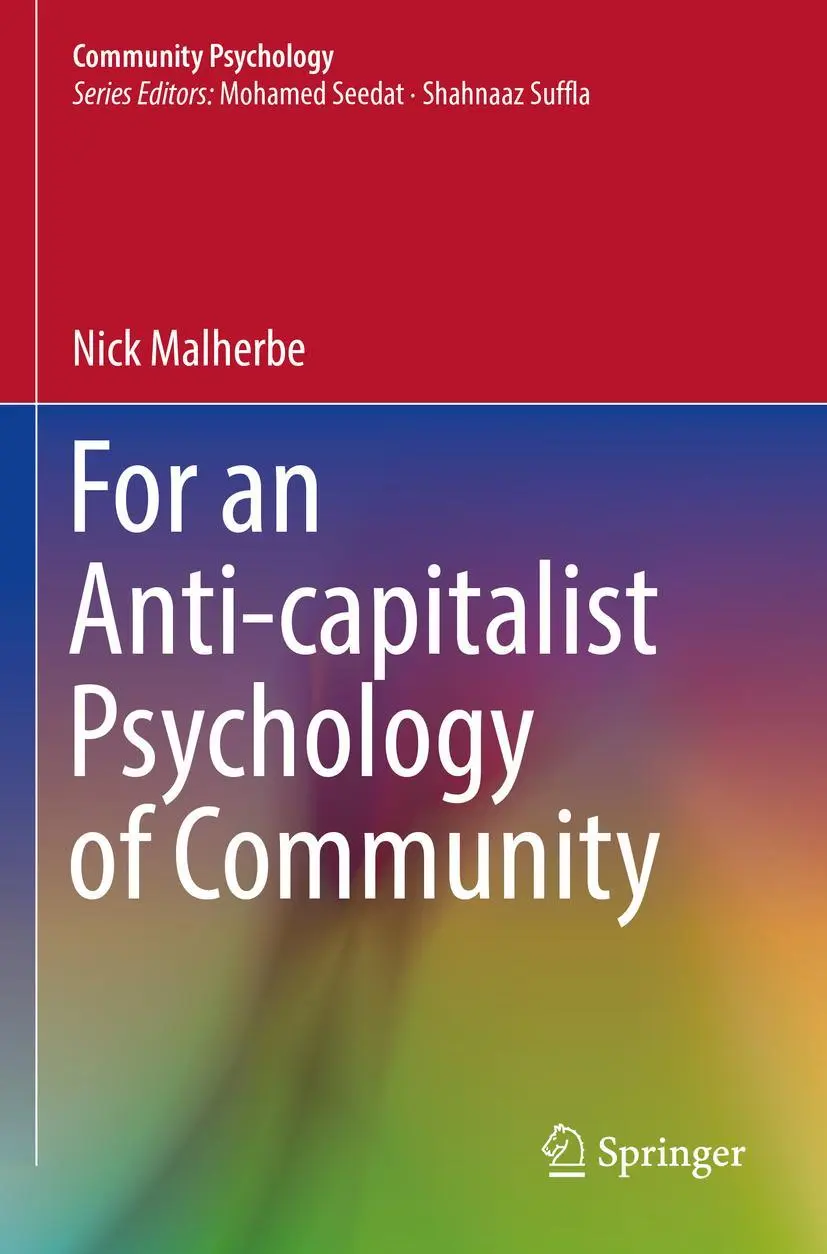 Cover: 9783030996987 | For an Anti-capitalist Psychology of Community | Nick Malherbe | Buch