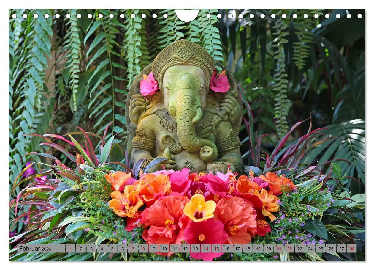 Bild: 9783457306987 | Typisch Indien - Ganesha der Elefantengott (Wandkalender 2026 DIN...
