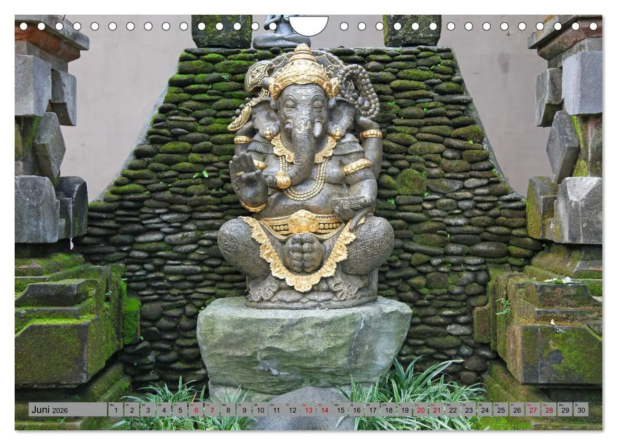 Bild: 9783457306987 | Typisch Indien - Ganesha der Elefantengott (Wandkalender 2026 DIN...