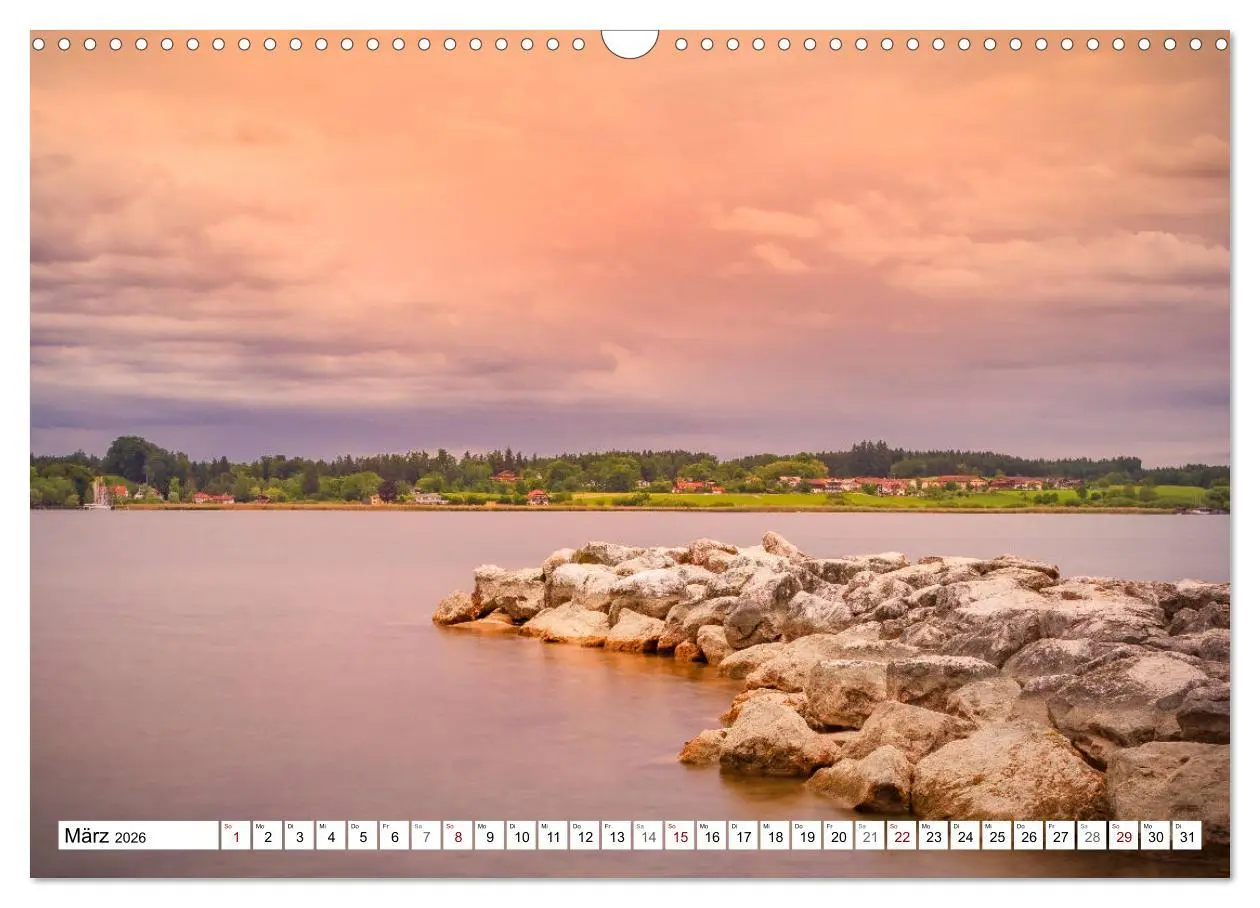 Bild: 9783457856987 | Chiemsee-Romantik (Wandkalender 2026 DIN A3 quer), CALVENDO...