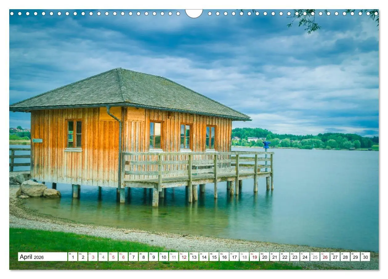Bild: 9783457856987 | Chiemsee-Romantik (Wandkalender 2026 DIN A3 quer), CALVENDO...