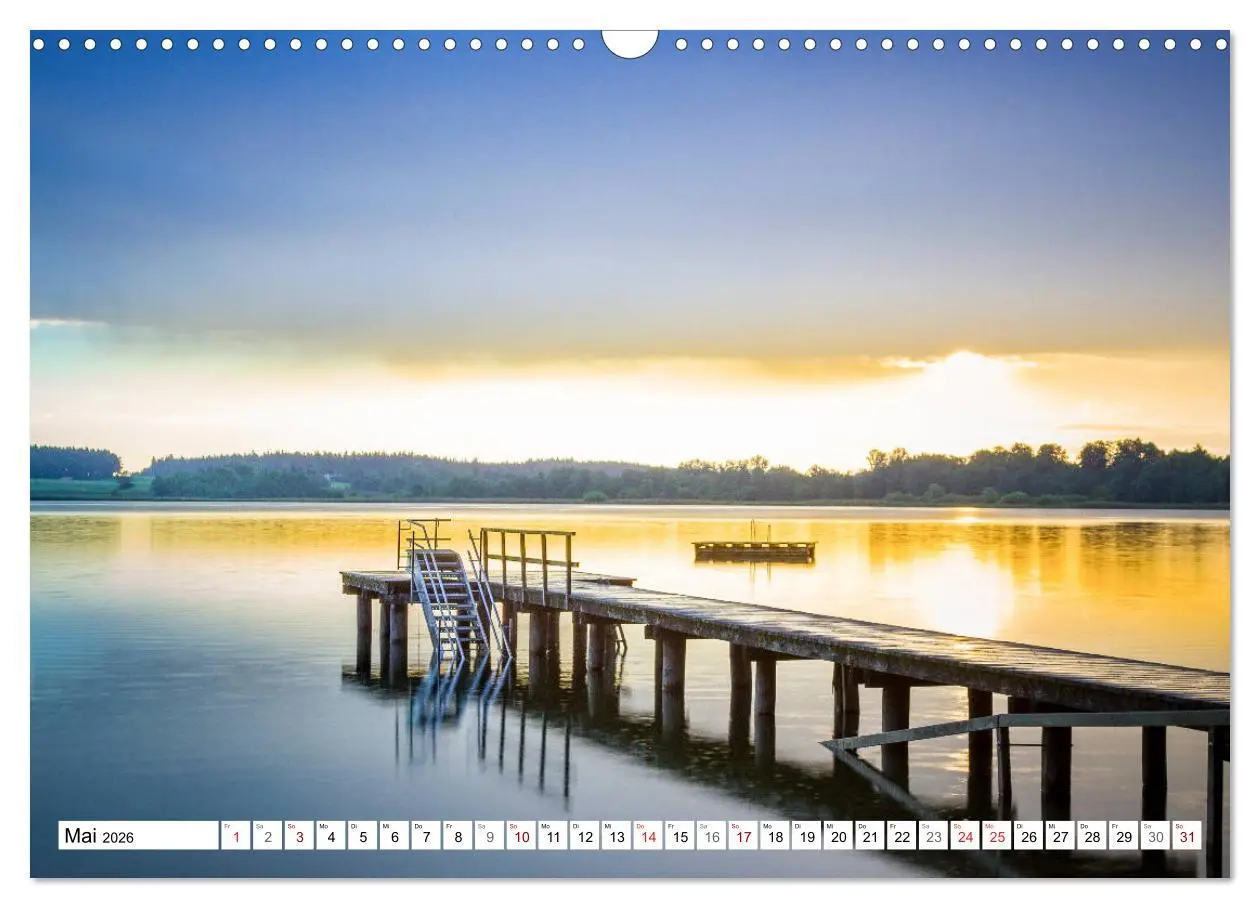 Bild: 9783457856987 | Chiemsee-Romantik (Wandkalender 2026 DIN A3 quer), CALVENDO...