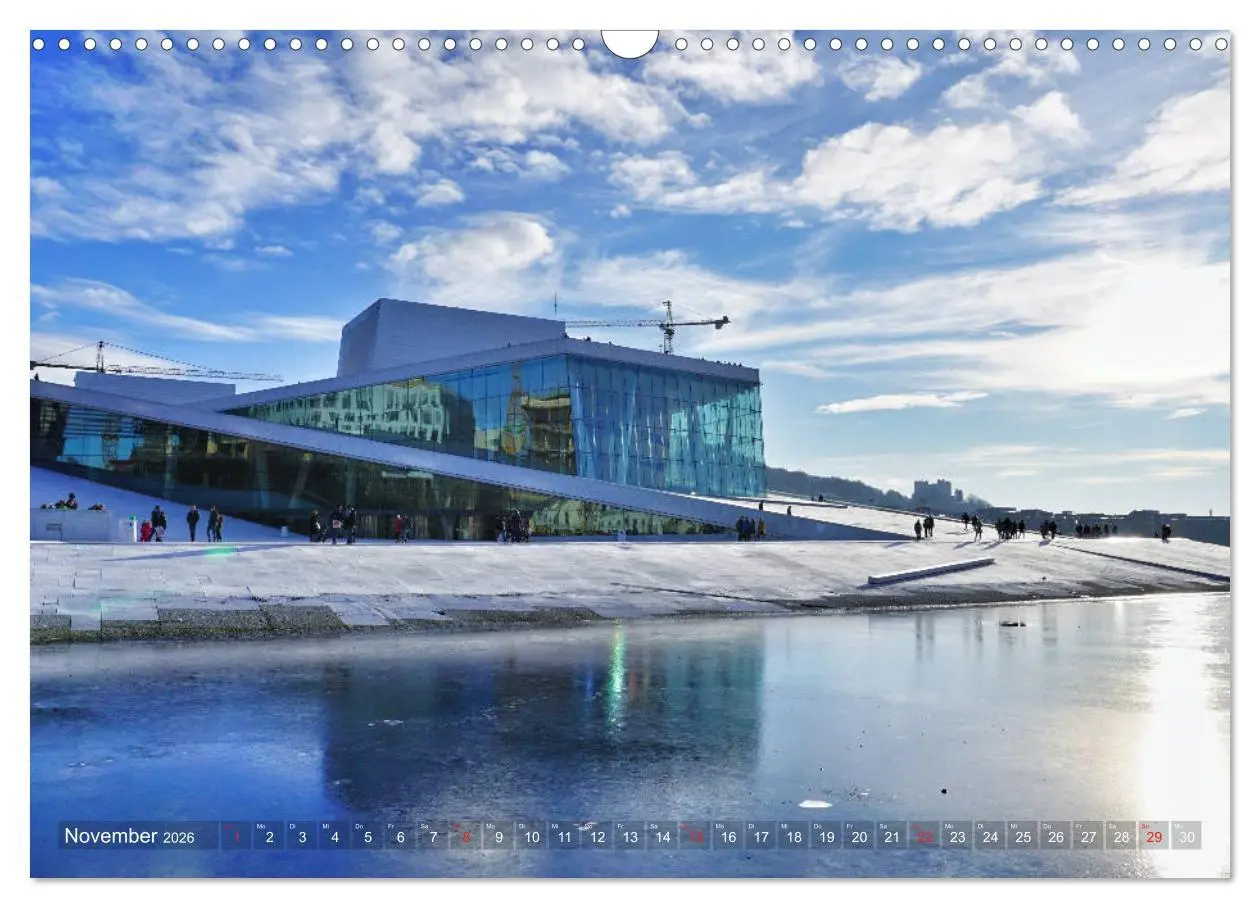 Bild: 9783457926987 | Oslo - Norwegen (Wandkalender 2026 DIN A3 quer), CALVENDO...