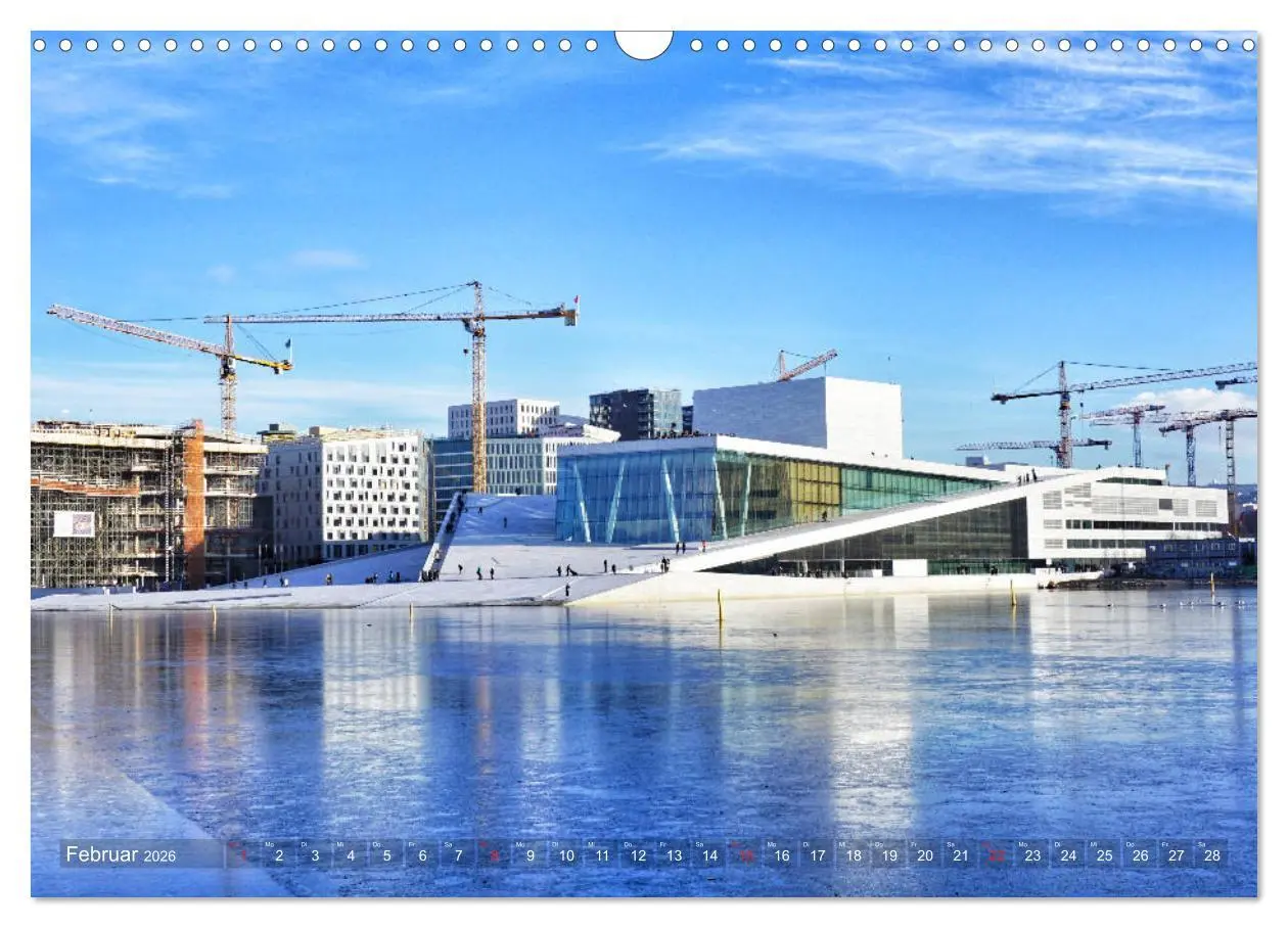 Bild: 9783457926987 | Oslo - Norwegen (Wandkalender 2026 DIN A3 quer), CALVENDO...