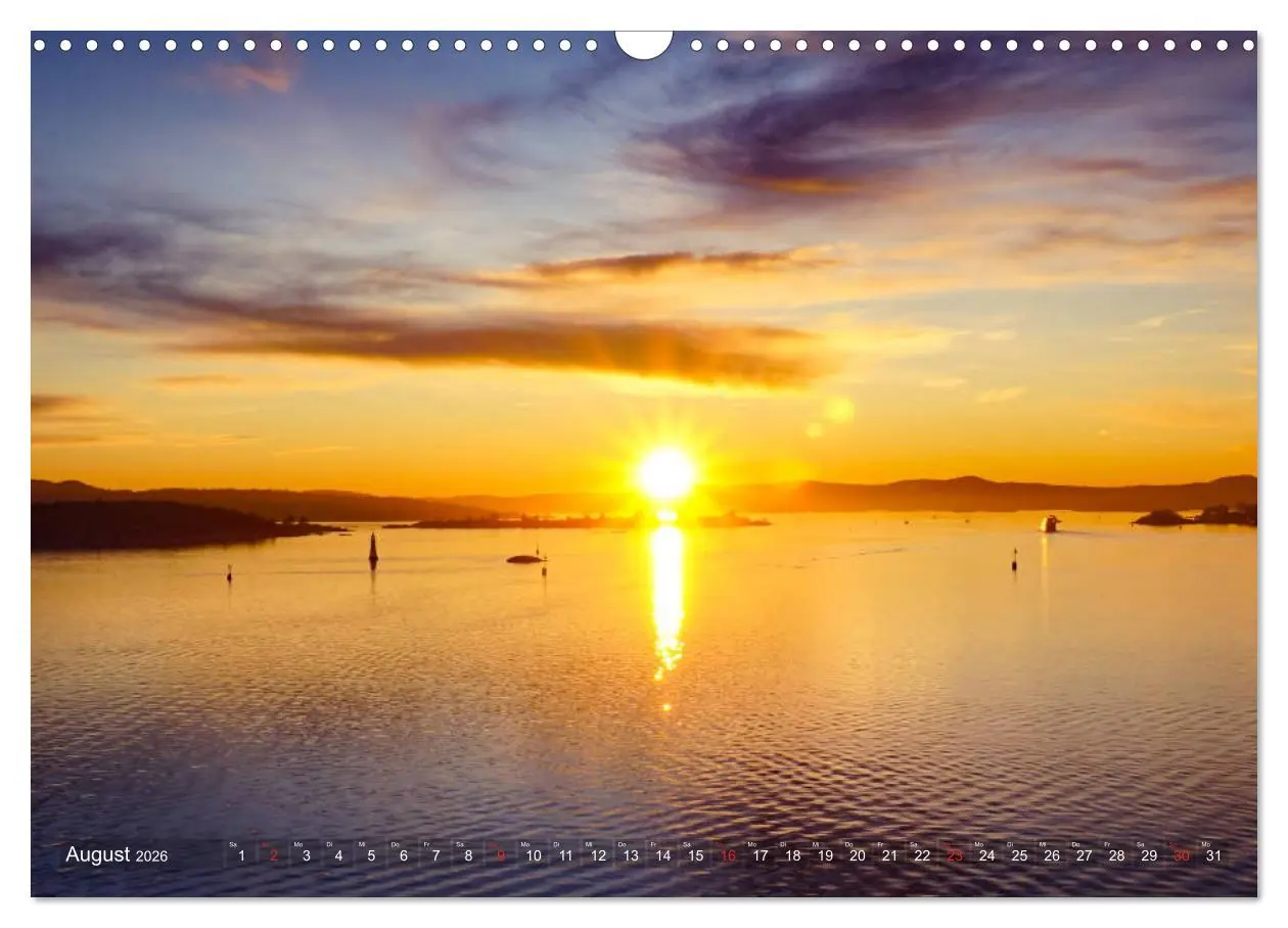 Bild: 9783457926987 | Oslo - Norwegen (Wandkalender 2026 DIN A3 quer), CALVENDO...