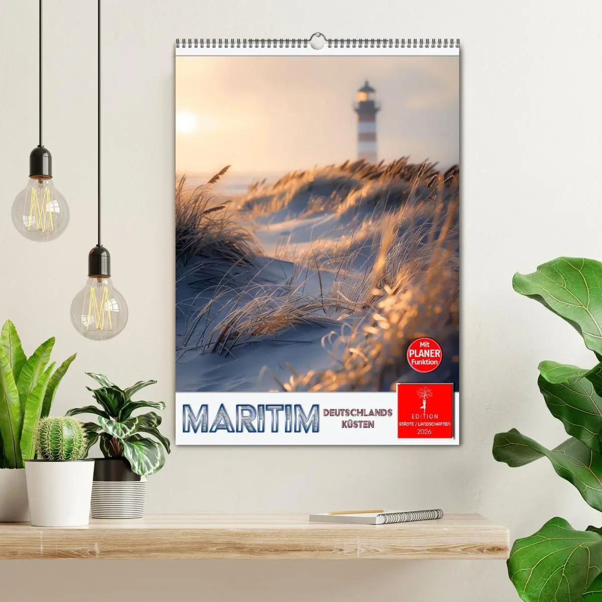 Bild: 9783516256987 | Maritim, Deutschlands Küsten (Wandkalender 2026 DIN A2 hoch),...