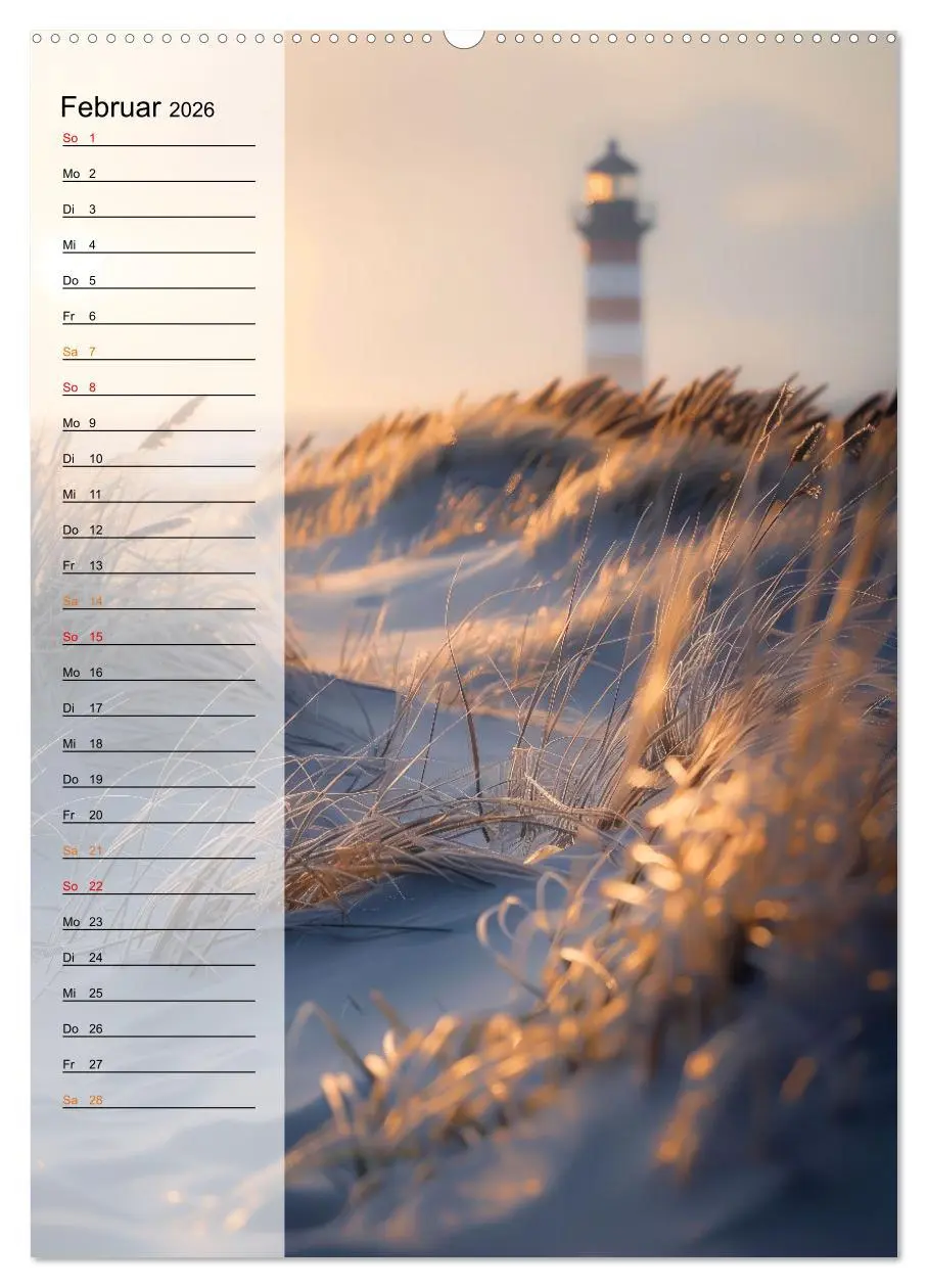Bild: 9783516256987 | Maritim, Deutschlands Küsten (Wandkalender 2026 DIN A2 hoch),...