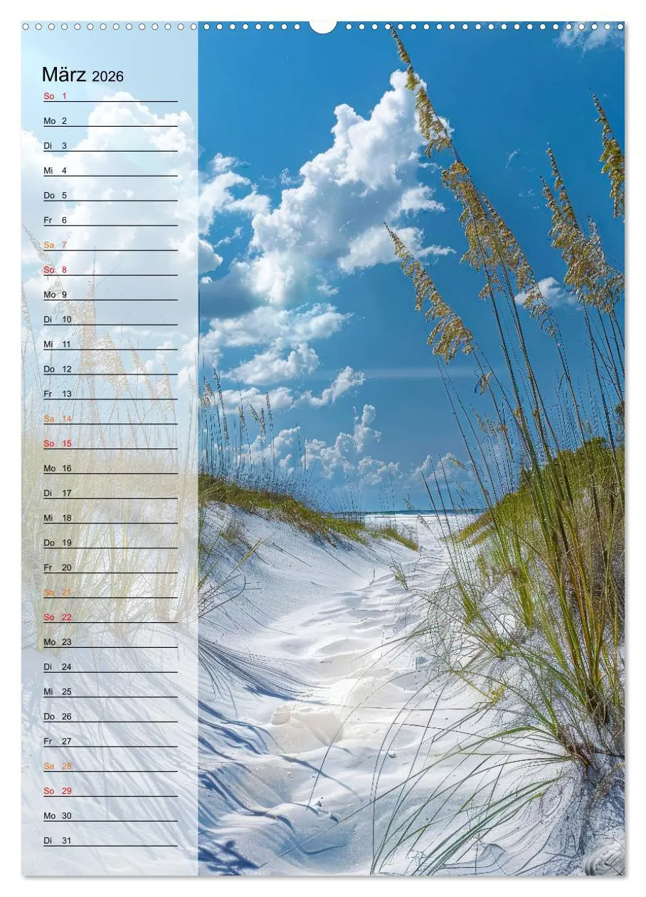 Bild: 9783516256987 | Maritim, Deutschlands Küsten (Wandkalender 2026 DIN A2 hoch),...