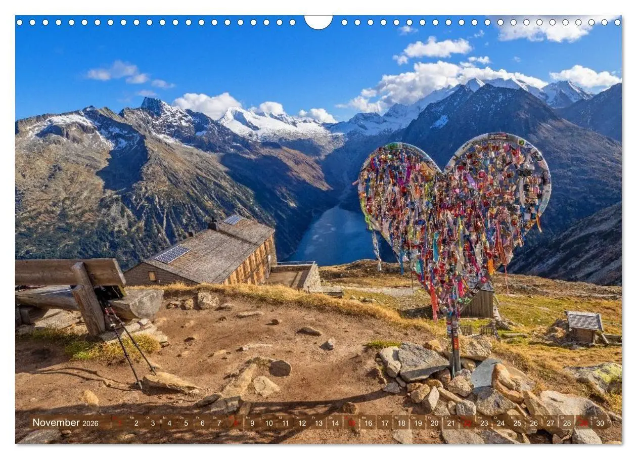 Bild: 9783516706987 | Ein Herz für das Zillertal (Wandkalender 2026 DIN A3 quer),...