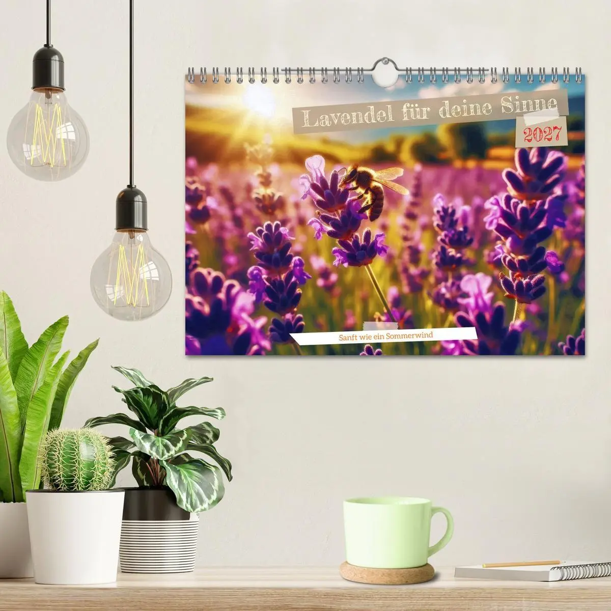 Bild: 9783516876987 | Lavendel für deine Sinne (Wandkalender 2027 DIN A4 quer), CALVENDO...