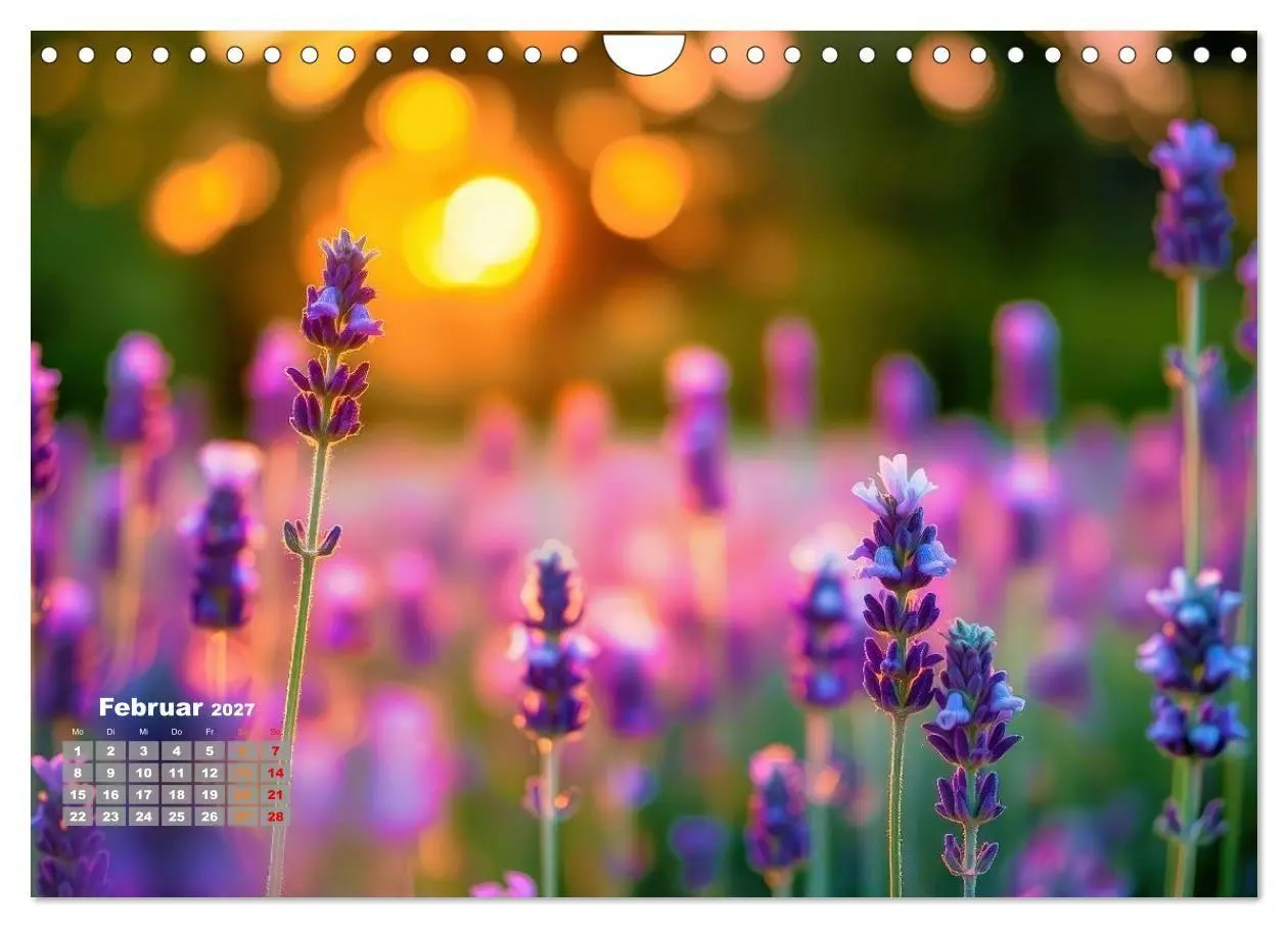 Bild: 9783516876987 | Lavendel für deine Sinne (Wandkalender 2027 DIN A4 quer), CALVENDO...
