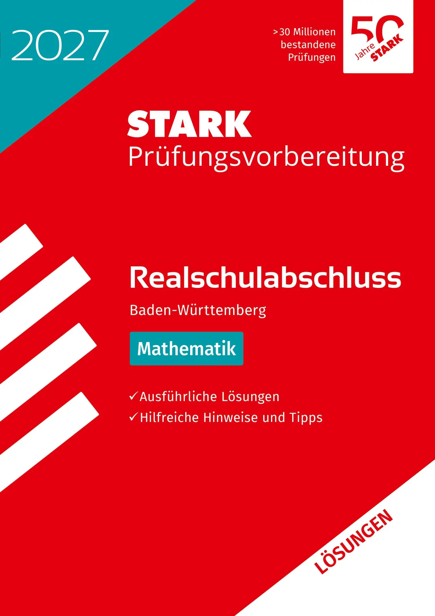 Cover: 9783849066987 | STARK Lösungen zu Mathematik - Realschulabschluss 2027 BW -...