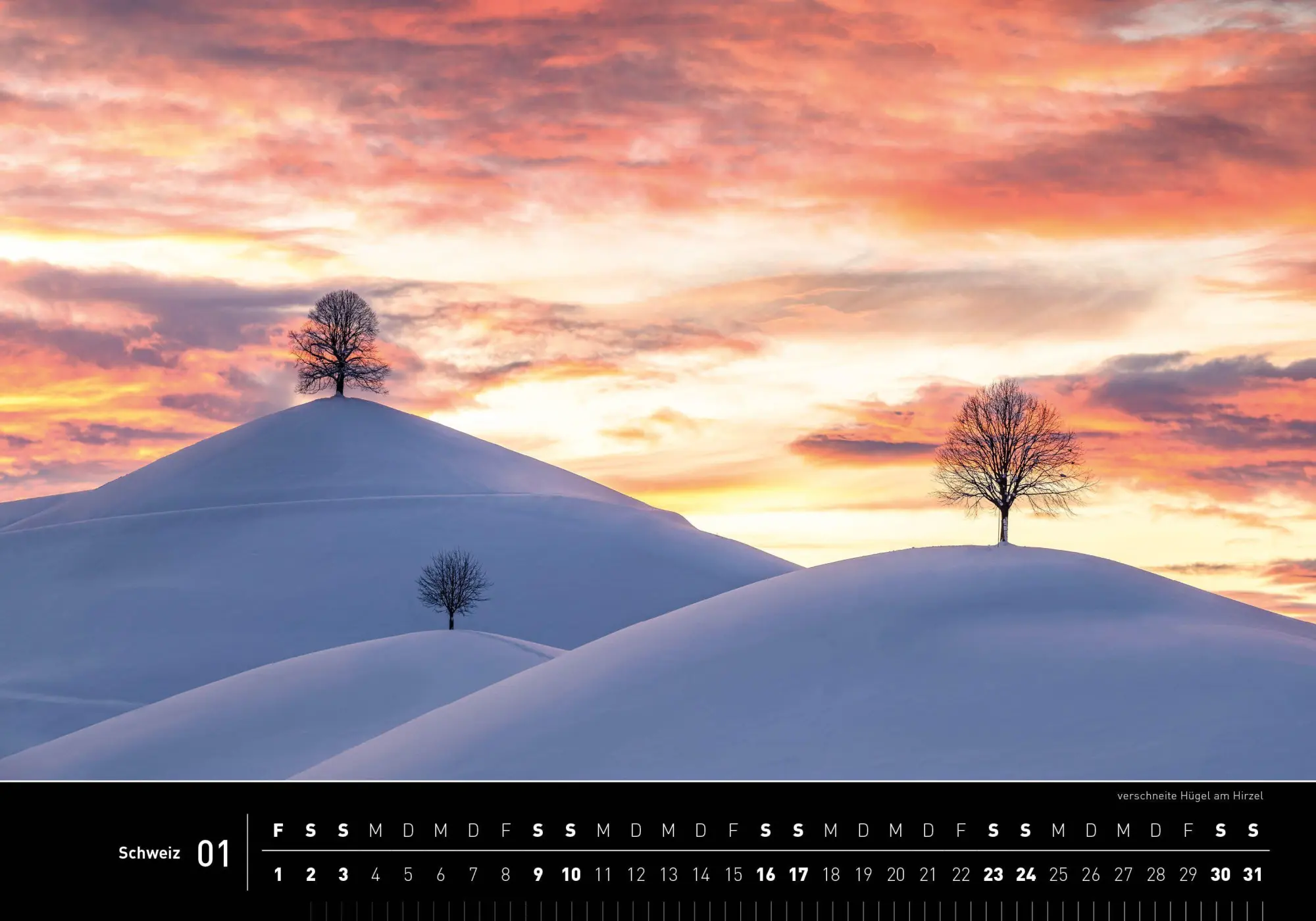 Bild: 9783968556987 | Schweiz Premiumkalender 2027 | Robert Haasmann | Kalender | 14 S.
