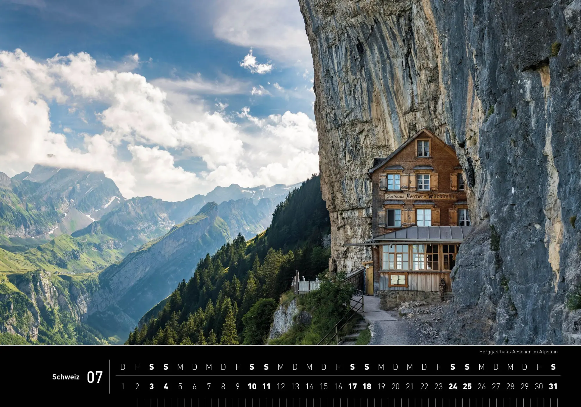 Bild: 9783968556987 | Schweiz Premiumkalender 2027 | Robert Haasmann | Kalender | 14 S.