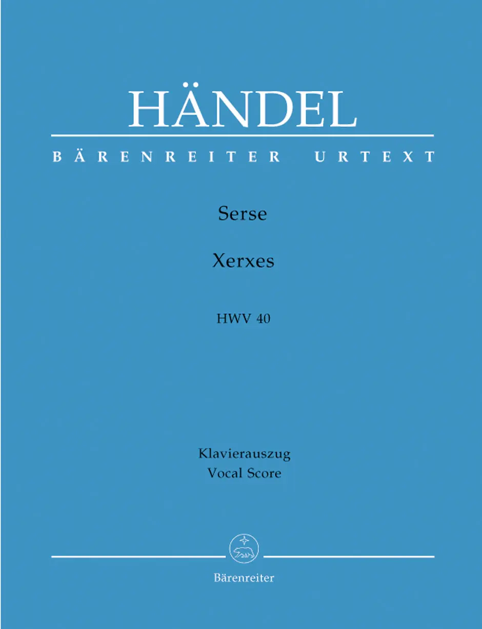 Cover: 9790006526987 | Serse - Opera in tre atti, HWV 40 | Bärenreiter Urtext - Noten | Buch
