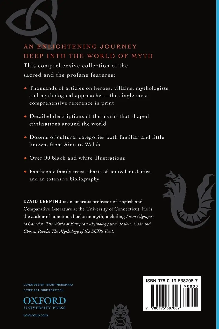 Rückseite: 9780195387087 | Oxford Companion to World Mythology | David Leeming | Taschenbuch