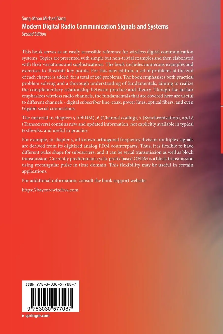 Rückseite: 9783030577087 | Modern Digital Radio Communication Signals and Systems | Yang | Buch