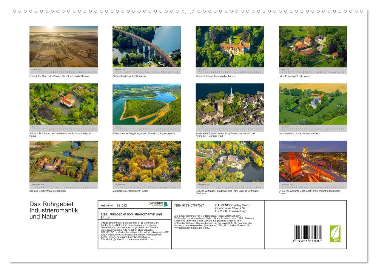 Bild: 9783457677087 | Das Ruhrgebiet Industrieromantik und Natur (hochwertiger Premium...