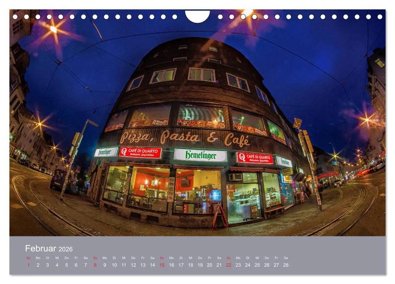 Bild: 9783457747087 | Nachts in Bremen (Wandkalender 2026 DIN A4 quer), CALVENDO...