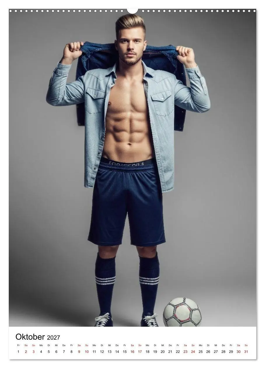 Bild: 9783516837087 | Viel Vergnügen - Athletische Männer Edition (hochwertiger Premium...