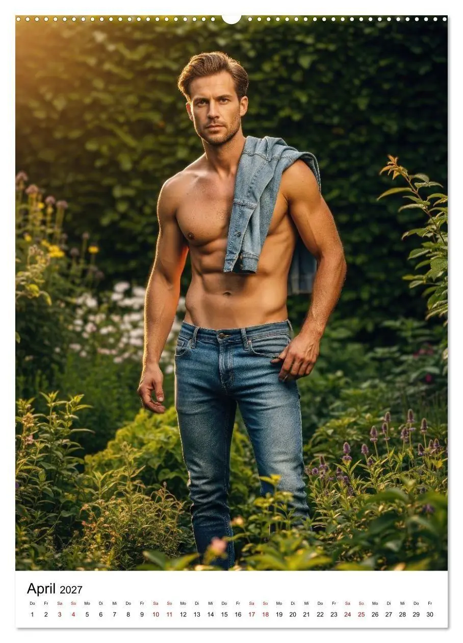 Bild: 9783516837087 | Viel Vergnügen - Athletische Männer Edition (hochwertiger Premium...